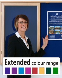 Eco Friendly Wood Frame Showcase Extended Colour Range